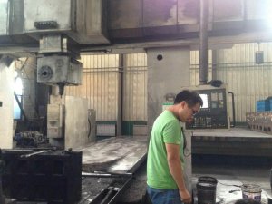 <b>河北龙门刨改造   安装现场</b>